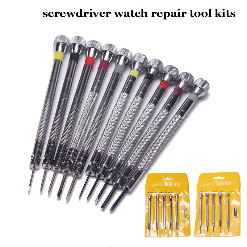 

Repair Tools & Kits Stainless Steel Screwdrivers Pack Alloy Watch Tool Kit Small Mobilephone Watchmaker