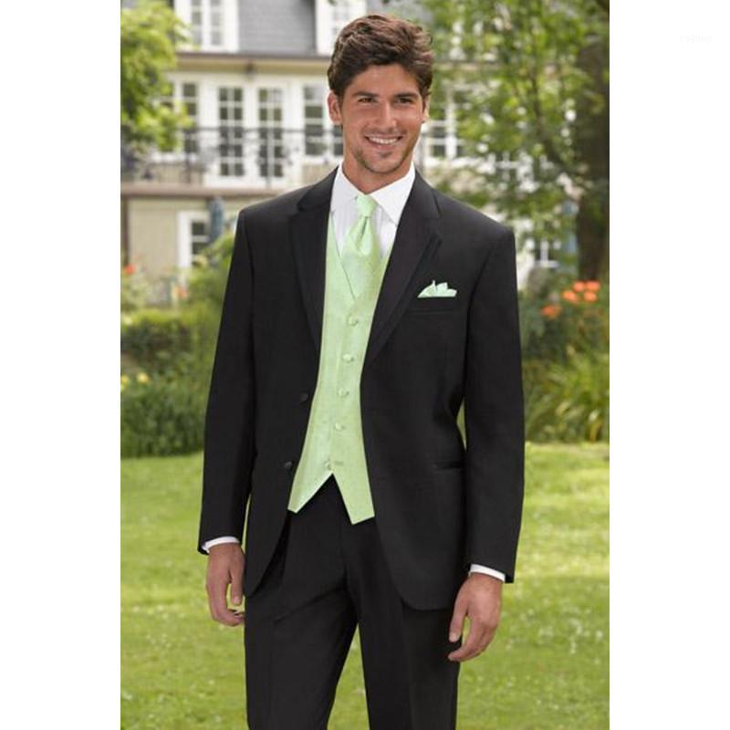 

Men's Suits & Blazers Arrival Classic Black Tuxedos Wedding For Men 3 Pieces Mens Slim Fit 2 Buttons Notched Lapel Grooms, Royal blue