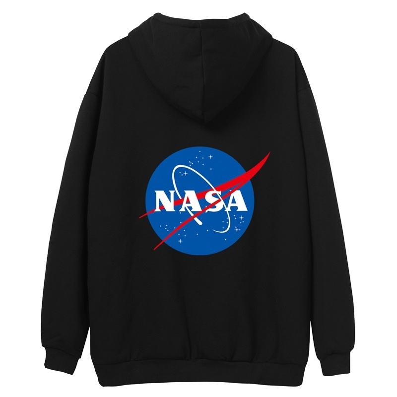 

Zues fashion brand NASA sweater men's loose large street hip hop astronaut print Hoodie, Curcuma na