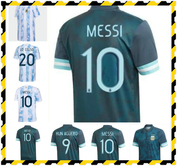 

Argentina soccer Jersey 21 22 Copa home away football shirt 2021 2022 MESSI DYBALA AGUERO LO CELSO MARTINEZ TAGLIAFICO Men + Kids kit uniforms, Black;yellow