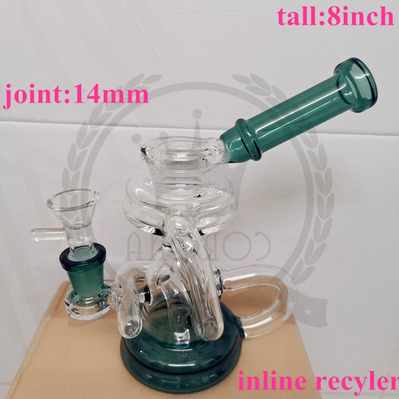 

hookahs Glass Bongs Classic Brilliance Cake Dab Rigs Thick Birdcage Recycler Oil Rig