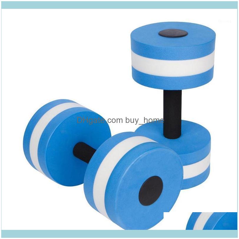 

Dumbbells Equipments Fitness Supplies Sports & Outdoors2Pcs Aquatic Exercise Dumbells Eva Barbells Hand Bar For Water Resistance Aerobics (B, Red