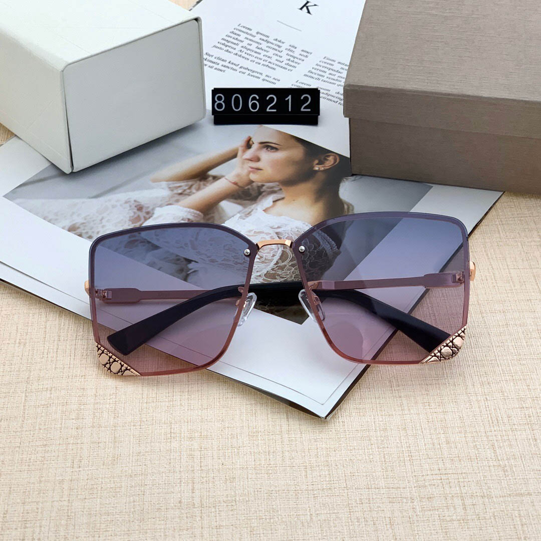 

6212 high quality Fashion designer brand sunglasses for men and women travel shopping UV400 protection Retro Shades Pilot, White;black