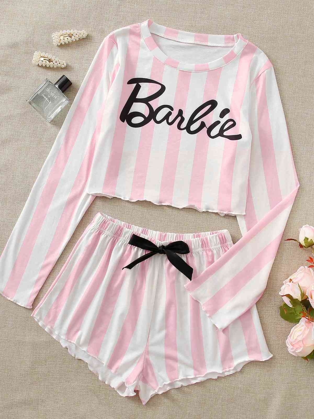

Women's Pajamas Summer Short Sleepwear Girls Clothes Comfortable Home Sleepwear Set Woman 2 Pieces Home wear 211109, Short sleeve suit