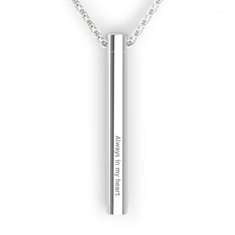 

Urn Necklace For Ashes, Memorial Cremation Jewelry Stainless Steel Keepsake Chains