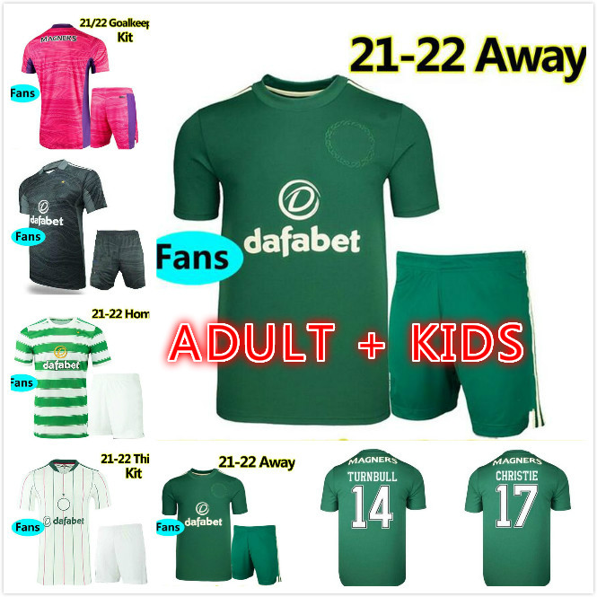 

21 22 Celtic away goalkeeper soccer jerseys 2021 2022 Black EDOUARD JOHNSTON GRIFFITHS McGREGOR Maillots de fooT FOREST men+kids football Sh, Black;yellow