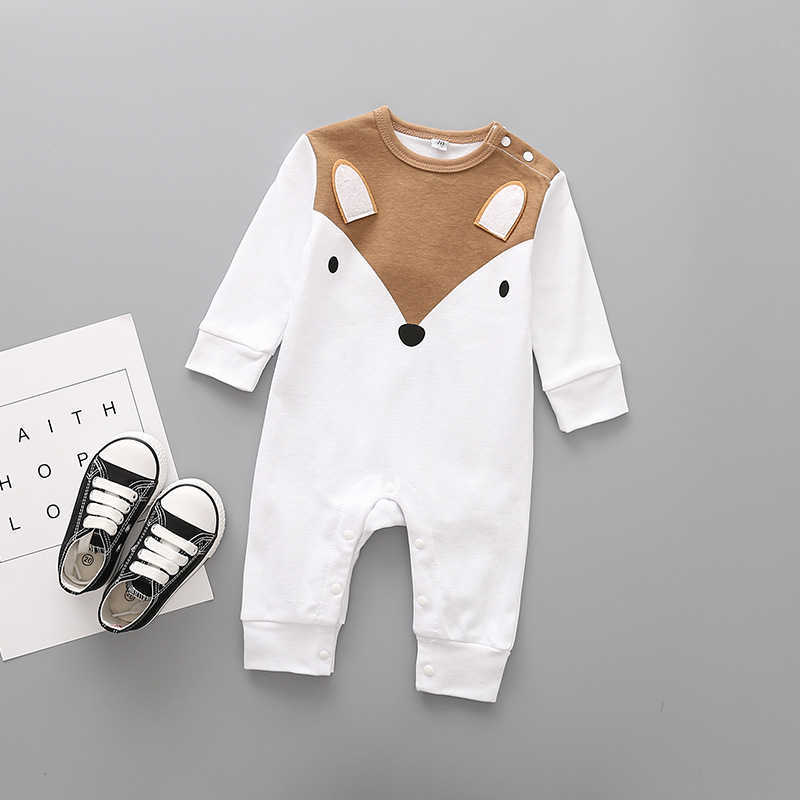 

ZWY672 Baby Knitted Rompers Pure Cotton Babies Clothing born Baby Girls Knitting Princess Long Sleeves Autumn Jumpsuit 210722, Brown sets