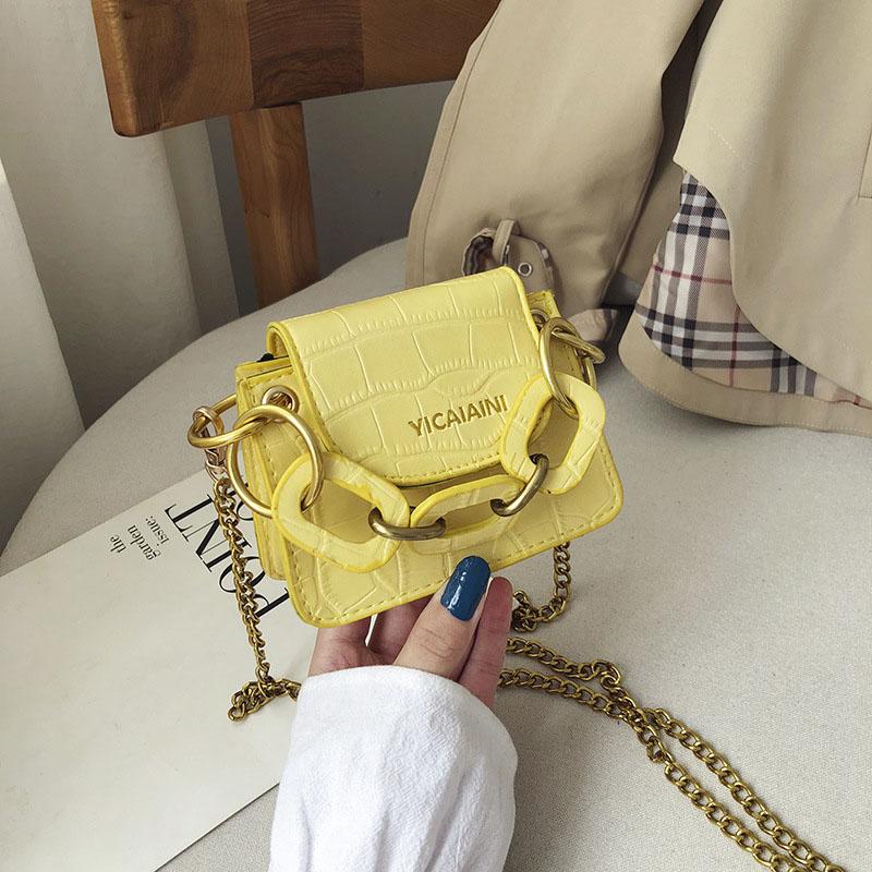 

Evening Bags 2021 Mini Bag Messenger Handbag Fashion Chain Shoulder Wild Girl Stone Small Square Elegant Crossbody