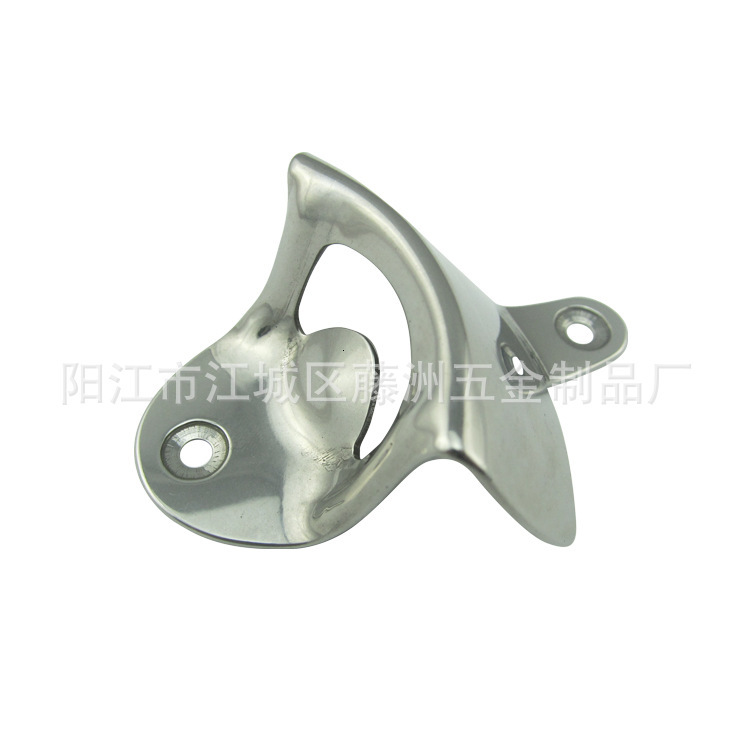 

stainls steel beer wall mounted creative metal bottle opener