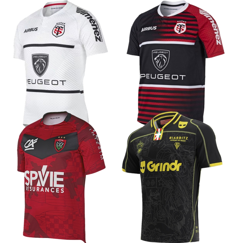 

2021 2022 BIARRITZ Toulouse Toulon rugby jersey 21 22 Stade Toulousain Rctoulon home away DOMICILE MAILLOT EXTERIEUR size S-5XL shirt, Biarritz away jersey