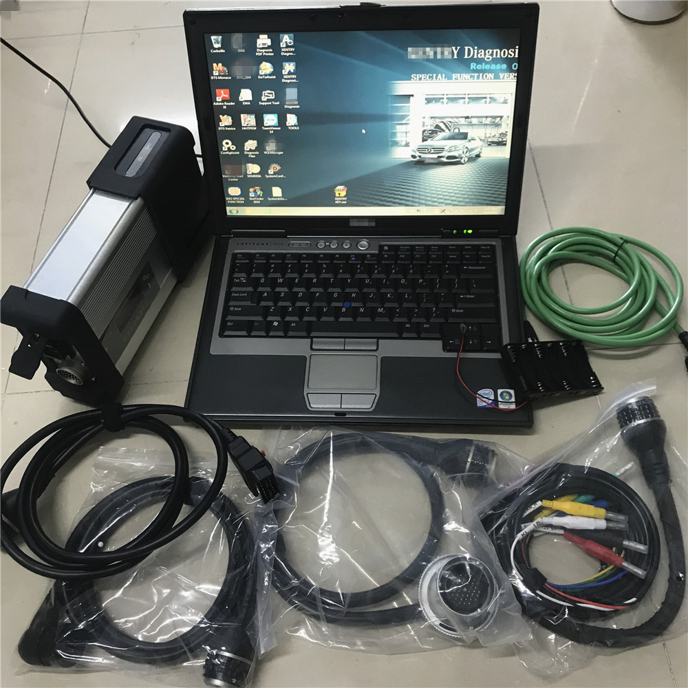 

mb star compact c5 automotive diagnostic tool laptop d630 with hdd for bezn scanner ready to use