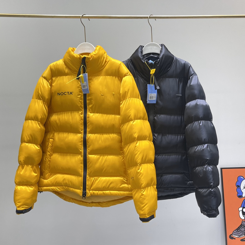 

Designer quality men's coat cotton-padded jacket, NK fashion down jacket M, Clear