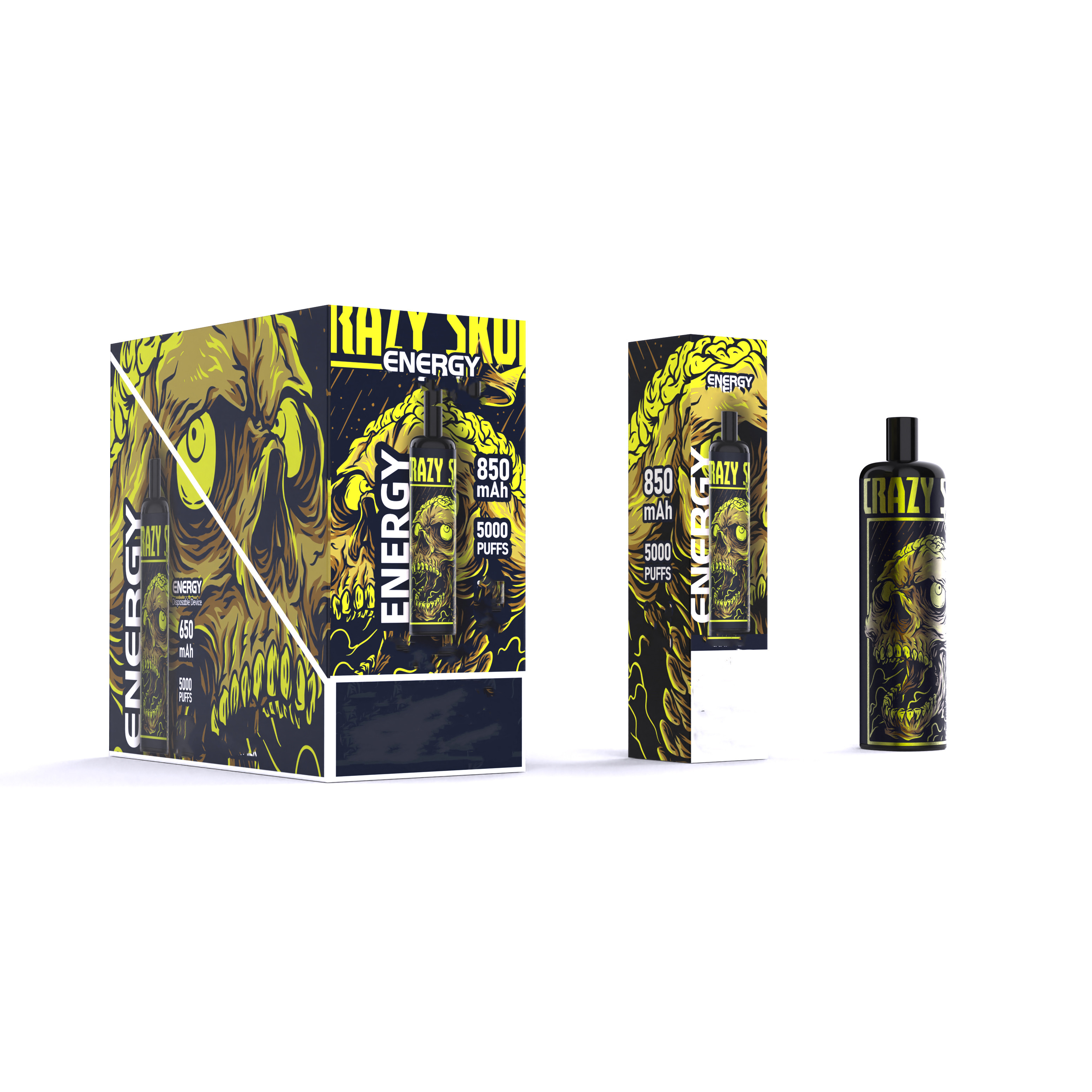 

5000puffs Pod Device Disposable vape cigarettes Energy Factory Original rechargeable Battery with Mesh Coil Ecigs