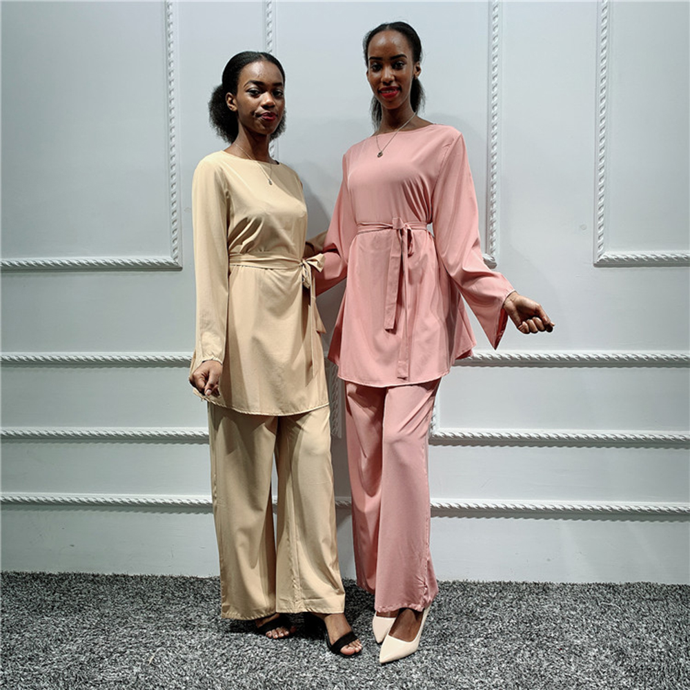 

Abaya Hijab Muslim Dress Women Turkish Dresses Kaftan Dubai Islam Caftan Robe Musulman Ensembles Set Ramadan Islamic Clothing