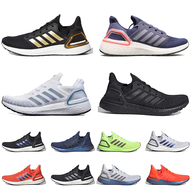 

2021 Fashion Ultra 20 Mens Sneakers Men Womens Ultraboost Running Shoes Trainers Dash Grey Black Gold Solar Red Tech Indigo University Size 36-45, #15 36-45 currency
