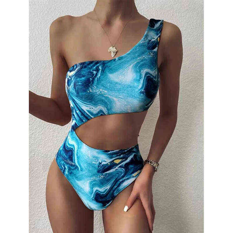 

Starry Sky Pattern High Waist Bikini Female Swimsuit Women Swimwear Two-pieces Bikini Set One Shoulder Bathing Suit, White;black