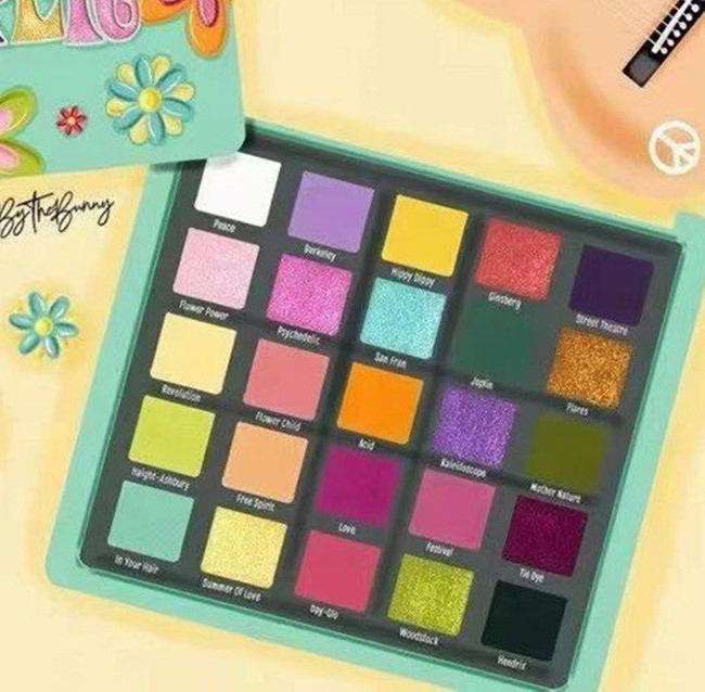 

IN STOCK!!!ABH NORVINA EYESHADOWS FLOWER POWER 25COLORS Long-lasting Free And Fast Delivery