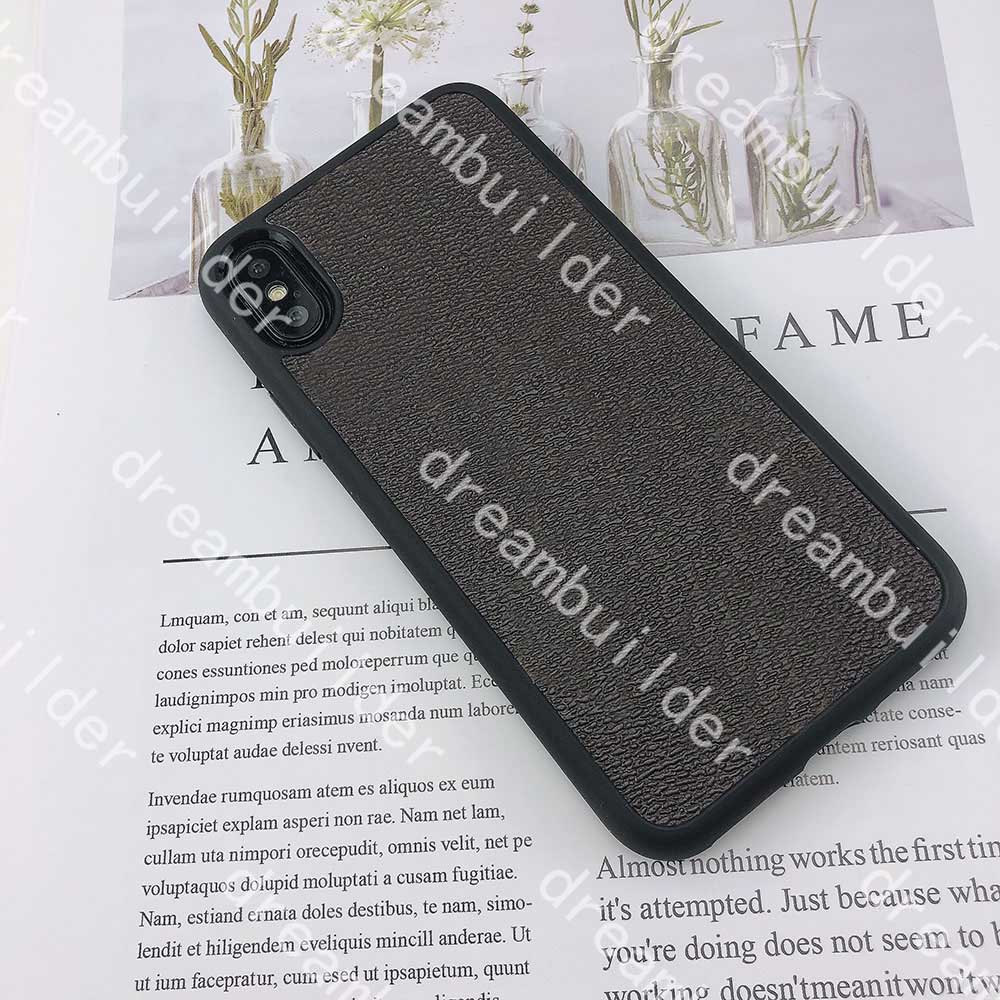 

L designer phone cases for iphone 12 pro max 11 11pro 7 8 plus X XR XS XSMAX PU leather cover samsung galaxy S9 S10 NOTE8 Note 9 10p shell