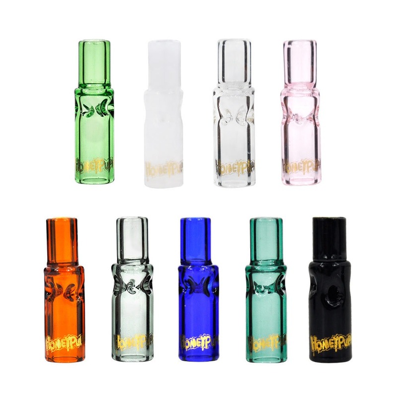 

Smoking Pipes water pipe Honeypuff glass suction cigarette holder 10mm filter anti scald nozzle filter tip bongs