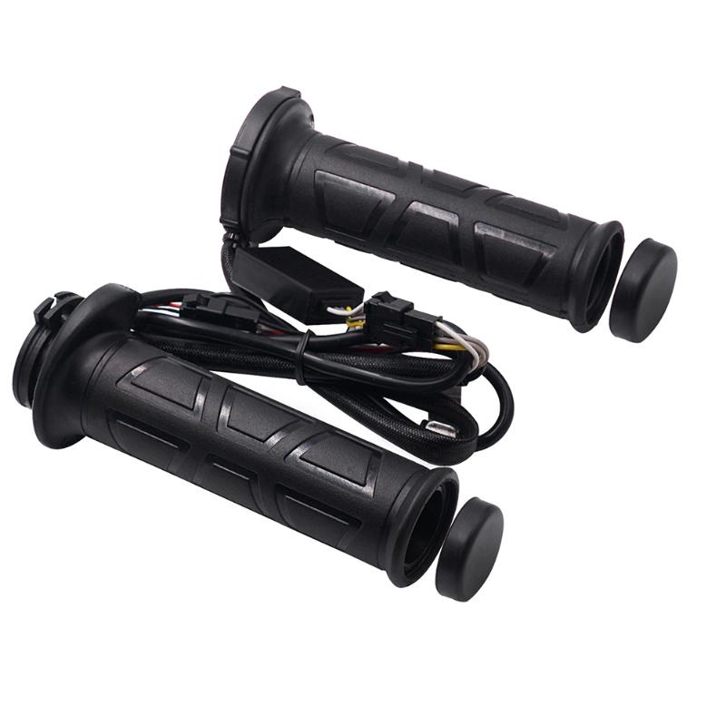 

Handlebars 2pcs 12V Pet WarmMetal Heating Film Heated Grips Inserts Handlebar Warmers For Universal ATV Motorcycle Handle Diameter