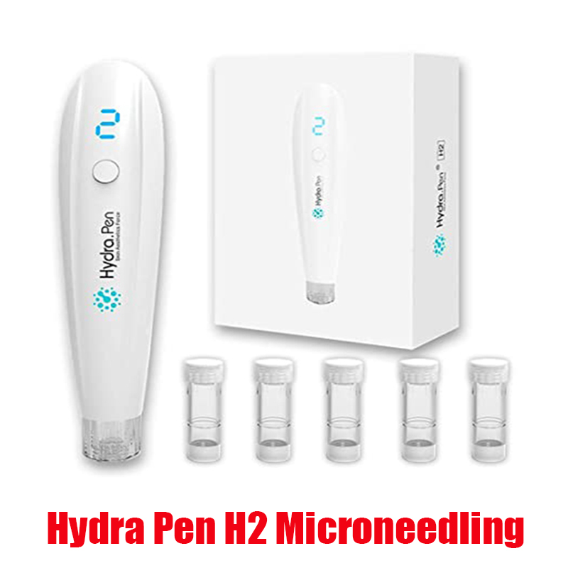 

Hydra Pen H2 Microneedling Dermapen Automatic Infusion Serum Applicator Medical Clinics Dr. Mico Needle Aqua Moisture Kit With 2Pcs Needles Cartridge