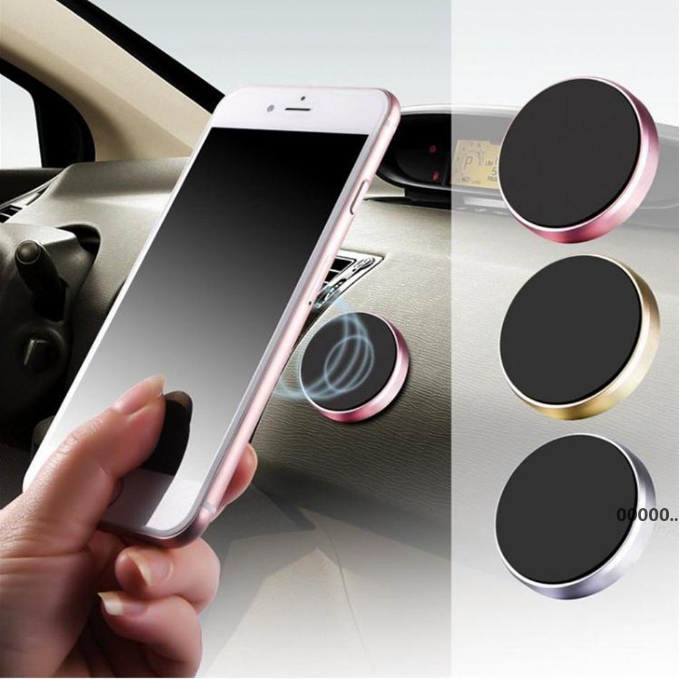 

newMagnetic Mobile Phone Holder Car Dashboard Mobile Bracket Cell Phone Mount Holder Stand Universal Magnet wall sticker EWC7143