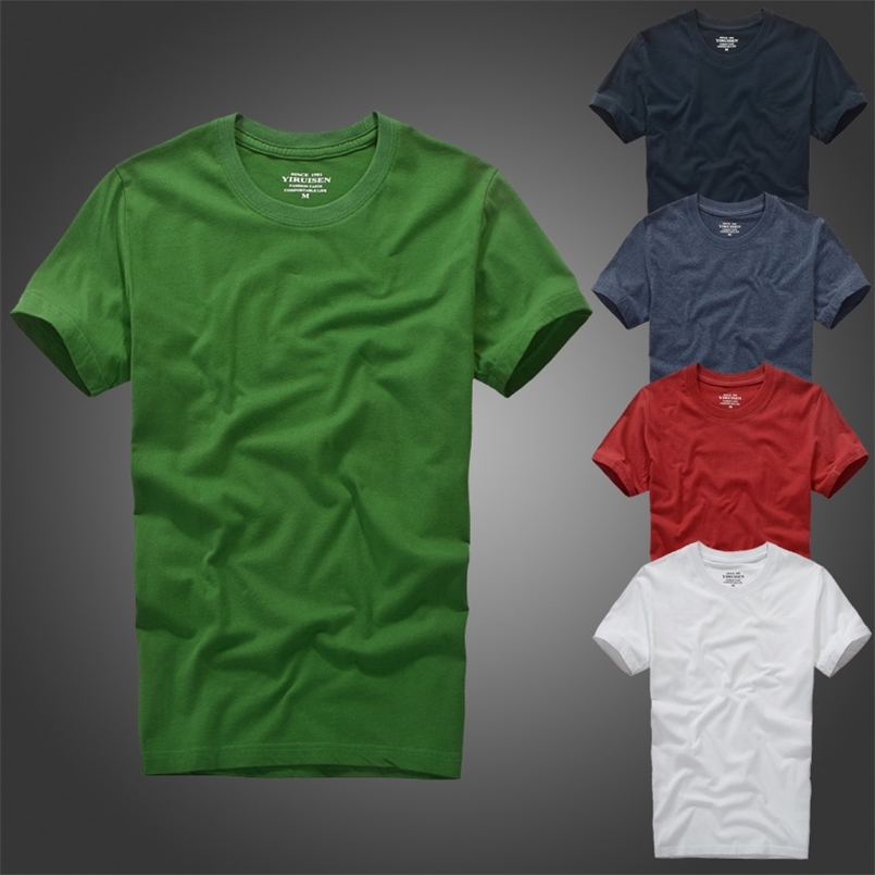 

Men T-shirt Short Sleeves 100% Cotton Undershirt Male Solid Mens Tee Summer Jersey Brand Quality Clothing Sous Vetement Homme 210721, 6606 deep gray