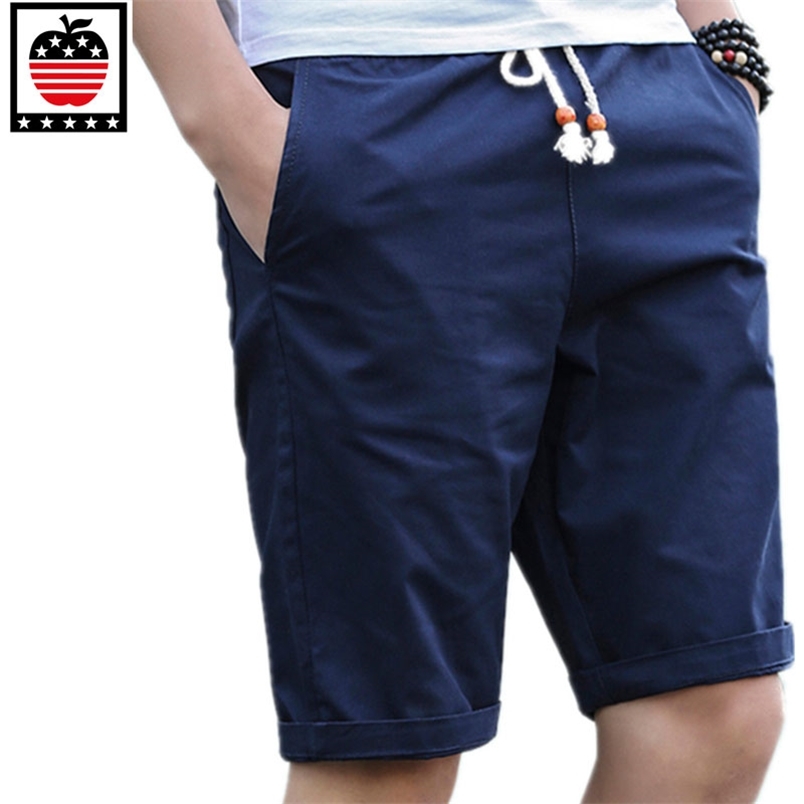 

AEMAPE brand Mens Breathable short pants men Summer Shorts Men Casual fashion Cotton Man Brand joggers 210629, K99-black