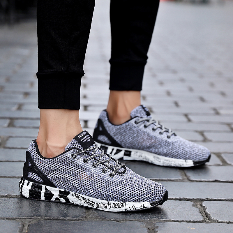 

Fashion Women Mens Athletic Shoes Students Outdoor Sports Sneakers Black Green Grey Size 39-44 Code 58-0805