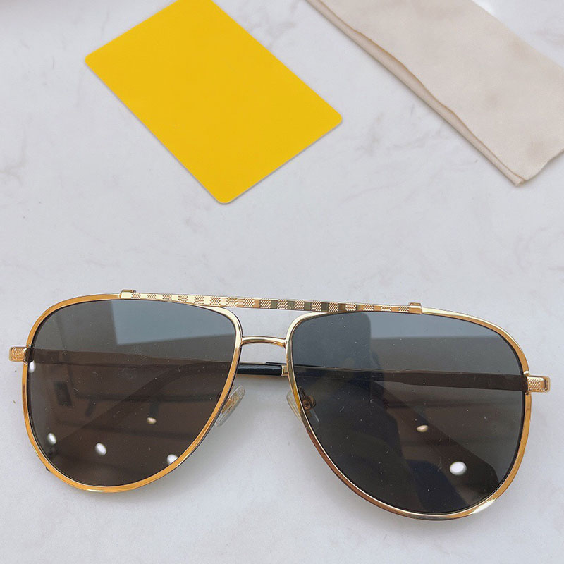 

womens sunglasses 1416 classic fashion vacation travel driving glasses female metal frame anti-ultraviolet UV 400 size 59-15-145 designer top quality with box