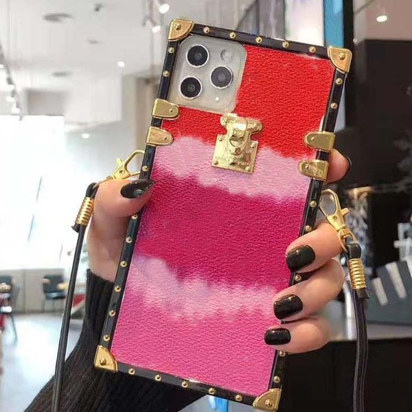 

Fashion Flower Phone Cases for iPhone 12 11 pro max Xs XR Xsmax 7 8 plus Leather Print Luxury Cellphone Cover, #5