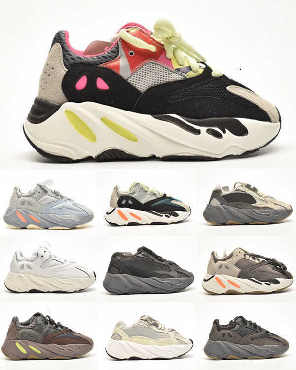 

Vanta Infant Kanye Kids Running Shoes Utility Black Analog Inertia Static Magnet Sneaker Wave Runner Lifestyle Children Chunky Trainers