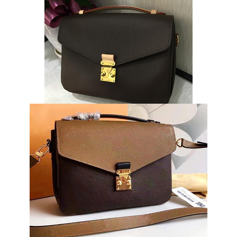 

designer bags luxury handbag vuitton womens genuine real leather bag women wallet high quality shoulder classic louis vutton vitton, Size: 25.0 x 19.0 x 7.0 cm (with box)
