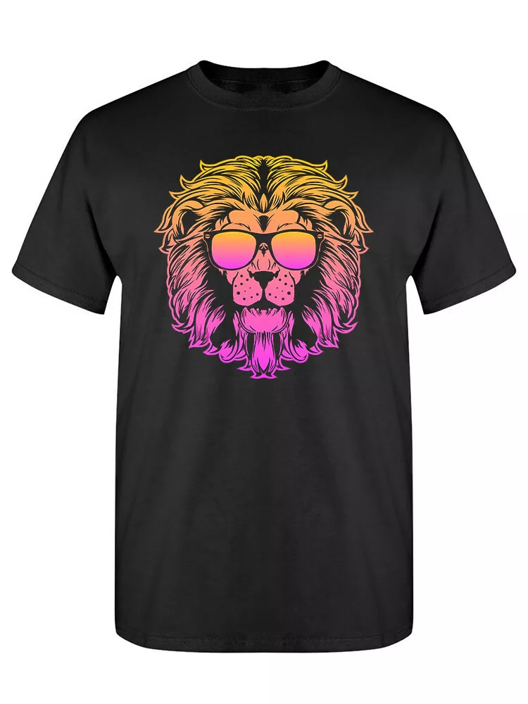 

80s Style Lion Tee Men' -Image by Shutterstock, Mainly pictures