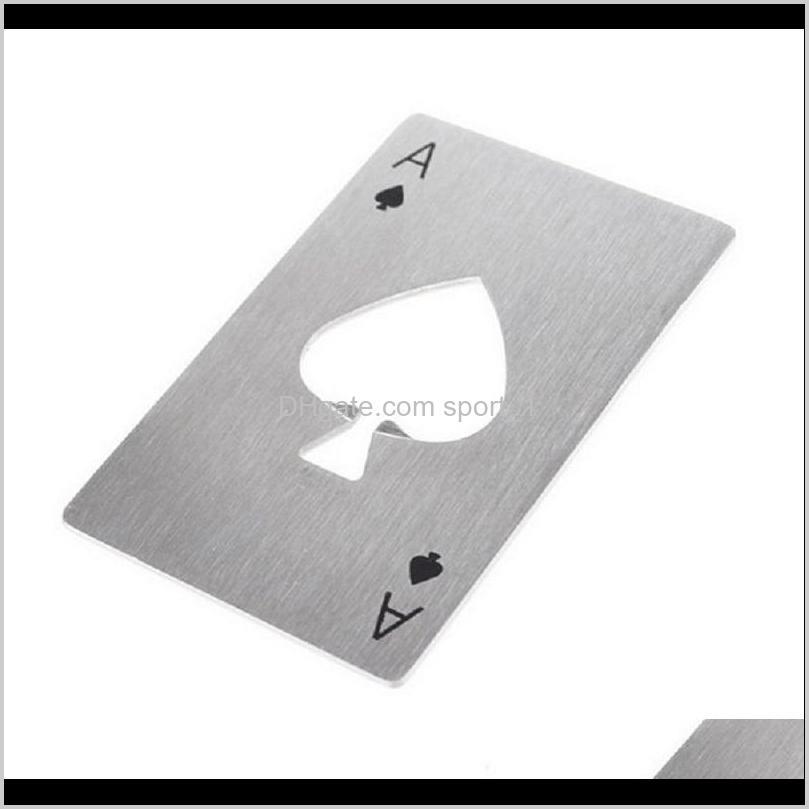 

Openers Stylish Poker Playing Card Ace Of Spades Bar Tool Stainless Steel Soda Beer Bottle Cap Opener Gift Wa2068 Vivxn Mov91