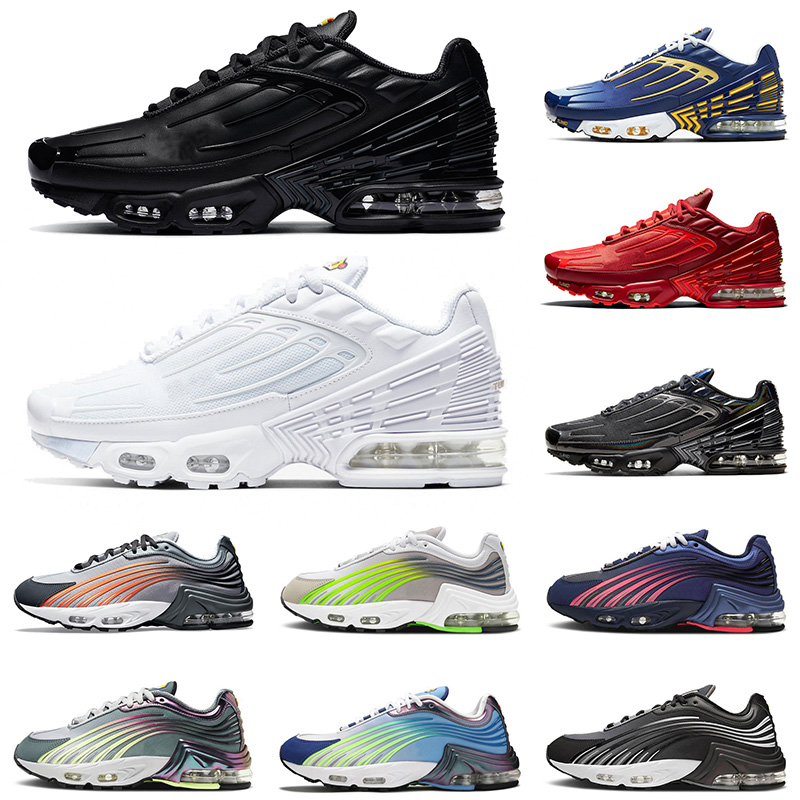 

Tuned 2021 Tn 2 Plus 3 Running Shoes for Men Women Triple Black ALL White Crimson Red Obsidian NIK Airmax Air Max Trainers