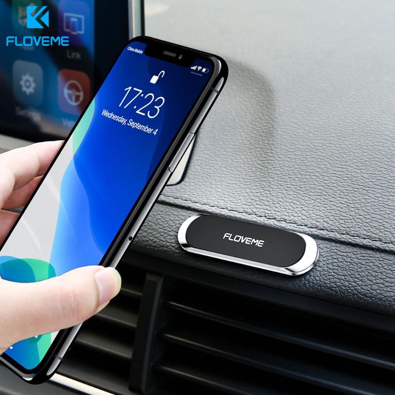 

Cell Phone Mounts & Holders FLOVEME Magnetic Car Holder Stand For Wall Mount In