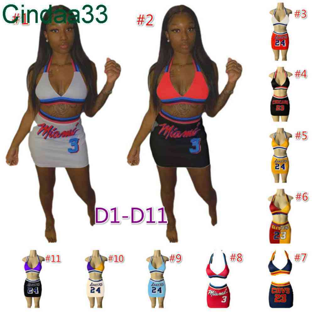 

Women Two Pieces Dress Designer Summer Casual Letters Printed Suspender Waistcoat Shorts Suit Slim Sexy V-neck Sling Skirts 11 Colours, White