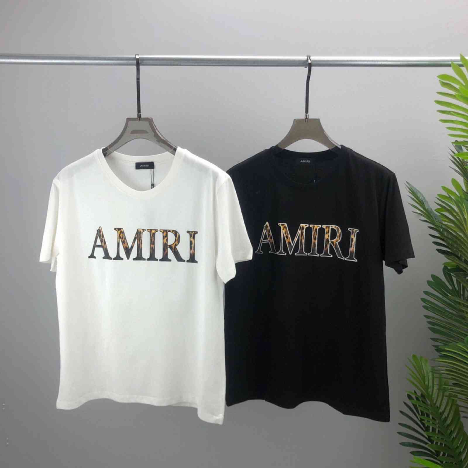 

men' t shirts printing amir 2022 spring and summer new Amir short sleeve t-shirt top Pullover fashion br wo same style, White