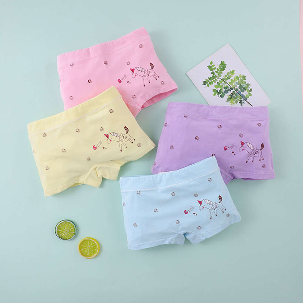 

Children's underwear girl's cotton boxers middle and big children's shorts, Camo