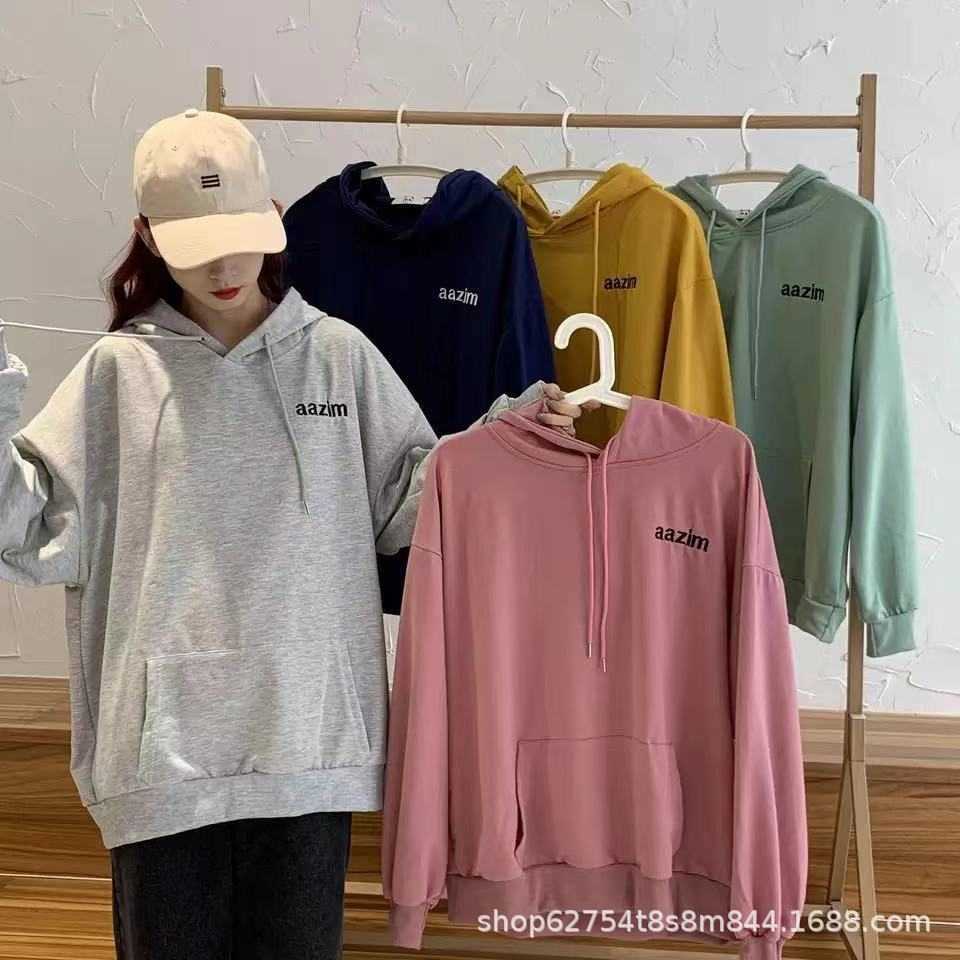 

New loose hooded sweater fashion women's wear in autumn and winter of 2021, Mix and match