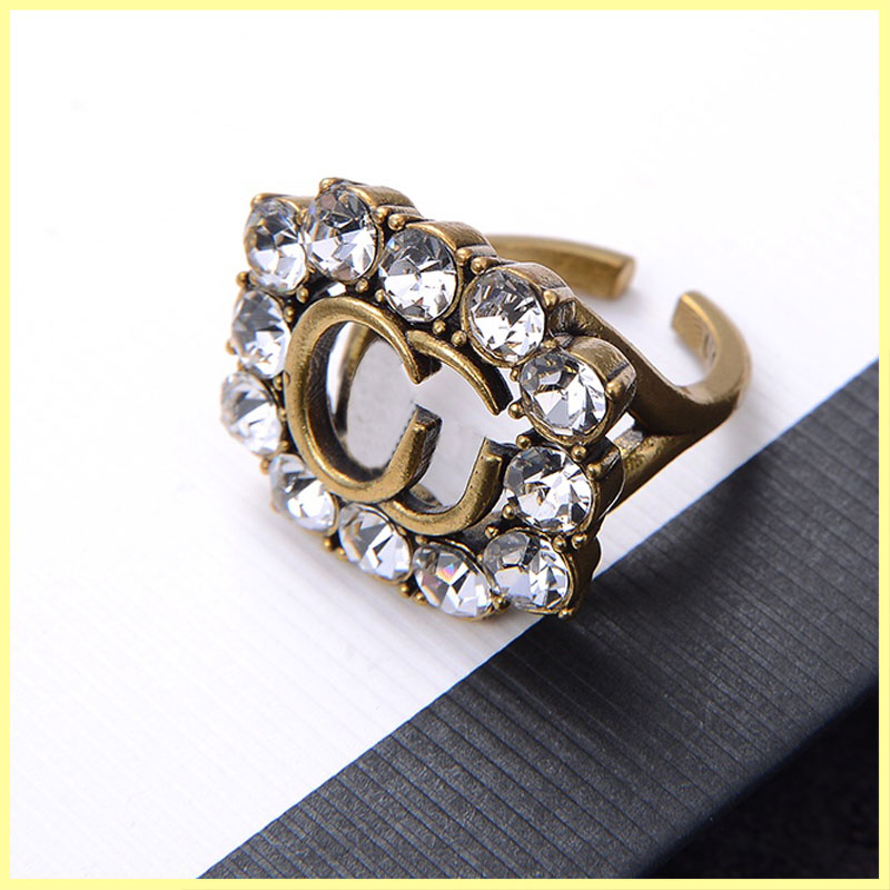 

Women Luxurys Designer Rings Diamond G Ring Engagements For Womens Love Ring Designers Jewelry Buzatue Mens Gold Ring 21082602R