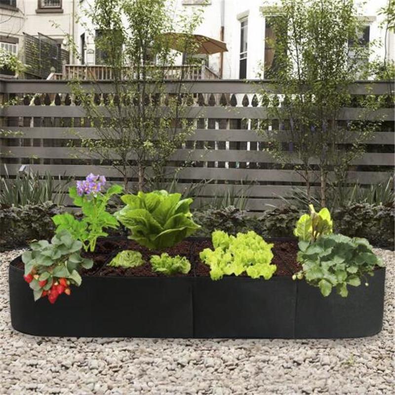 

Planters & Pots Nursery Planting Bag Square Handle Garden Potatoes Felt Vegetables Home Gardening Tools