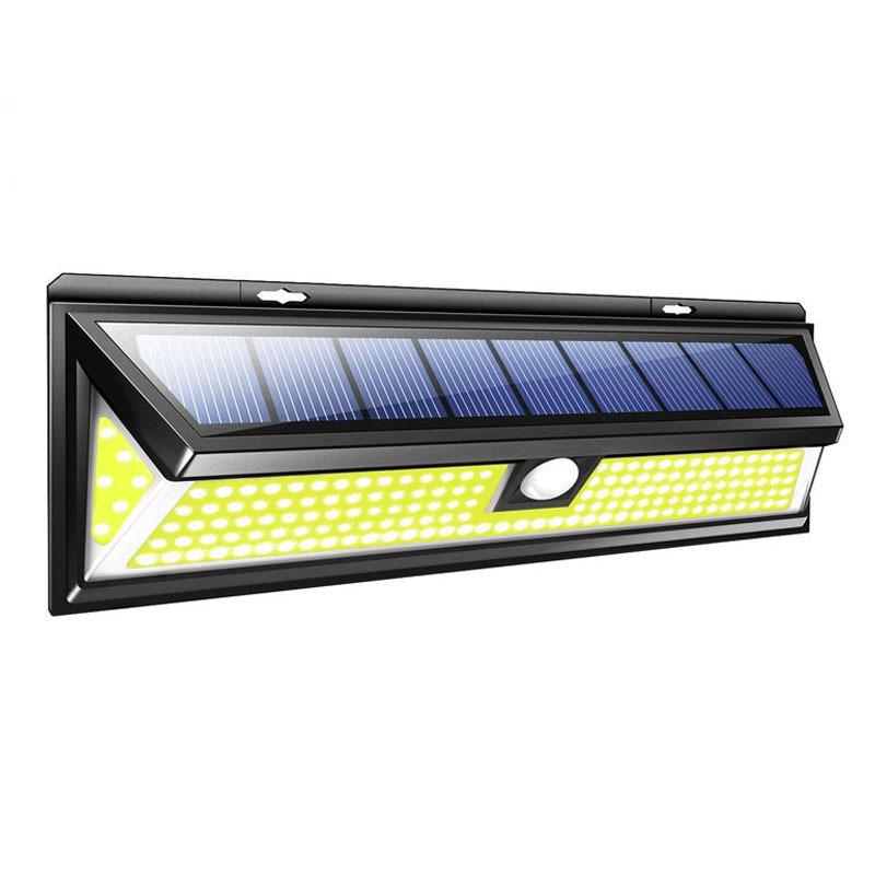 

Outdoor Wall Lamps Gorsoon 76/180 Led Solar Light Garden Lamp PIR Motion Sensor Night Waterproof IP65