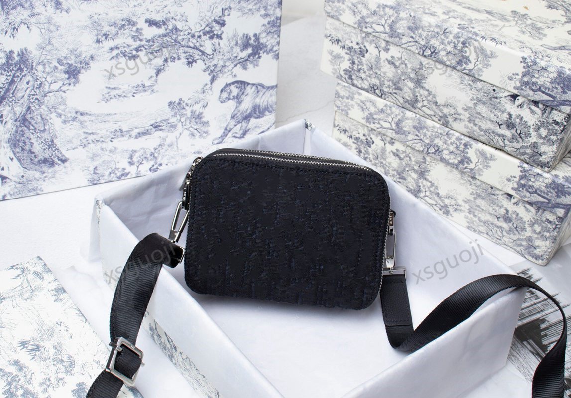 

Classic fashion men messenger bags cross Sneakers school bookbag should with dust bag, Black;red
