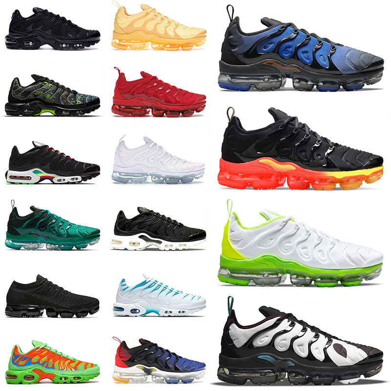 

Designer Tn Plus Running Shoes For Mens Big Size Us 13 Griffey Dark Green Black White Tennis Ball Atlanta Blue Fury Corduroy Men Women Sports Sneakers Trainers Eur 36-47, 36-47 triple white