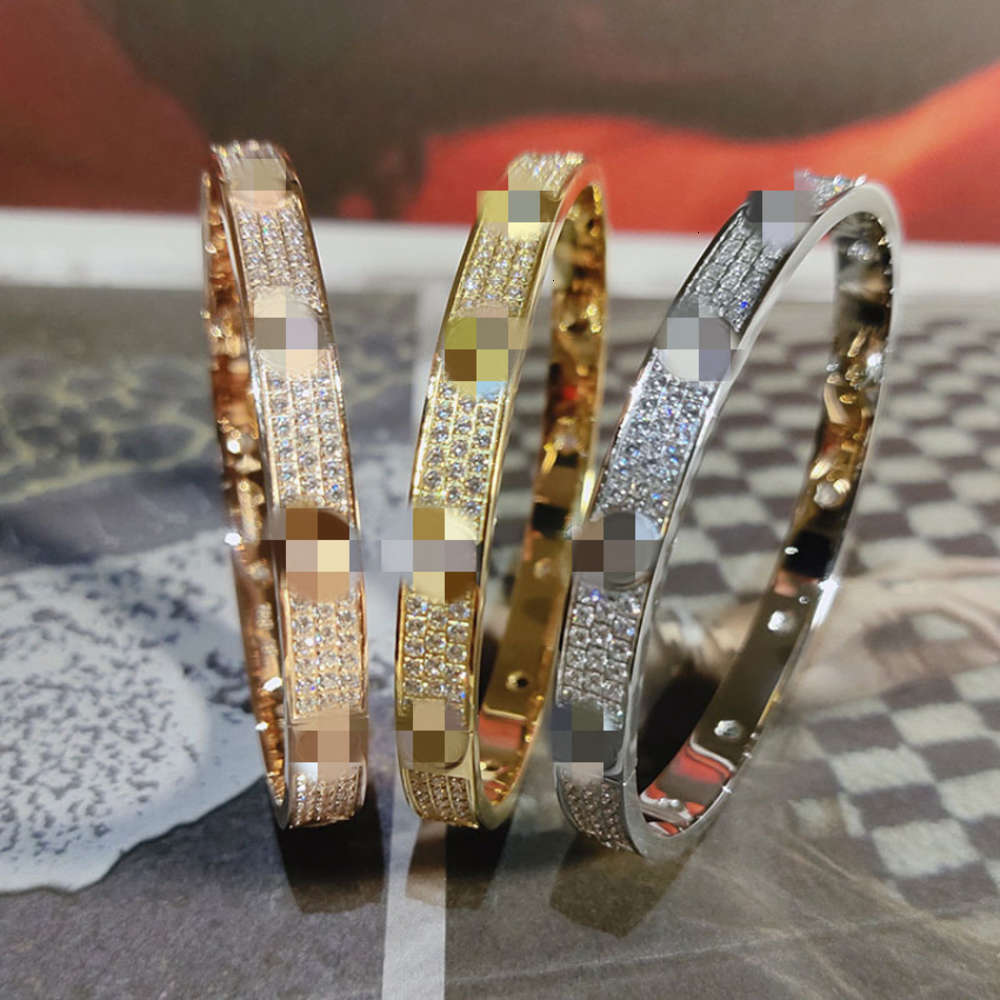 

Bangle 18k rose gold wide love Star Bracelet for men and women, Black