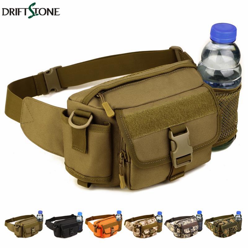 

Waist Bags Nylon Tactical Molle Bag Outdoor Waterproof Hiking Fishing Hunting Climbing Camping Sports Kettle