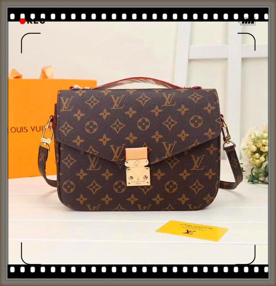 

Lv LOUIS KIMONO Bag VITTON POCHETTE METIS Designer Handbags Women's Speedy Bags Female Luxury Shoulder Bag Michael Crossbody Bags Wallet, Red;black