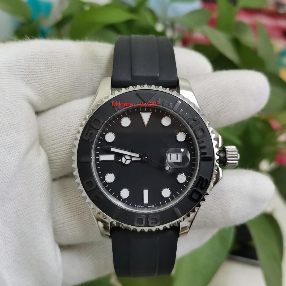 

Factory Supplier Topselling High Quality Sapphire Wristwatches Black Dial 42mm 116655 Rubber Strap Bands Asia 2813 Mechanical Automatic Mens Watch Watches